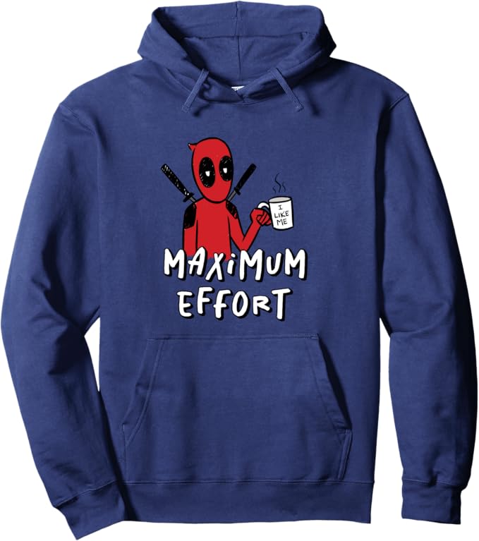 Marvel Studios Deadpool Maximum Effort Hoodie